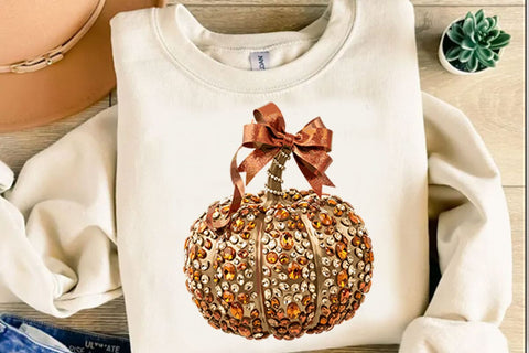 Halloween Disco Glitter Pumpkin PNG Designs Sublimation shah alam 