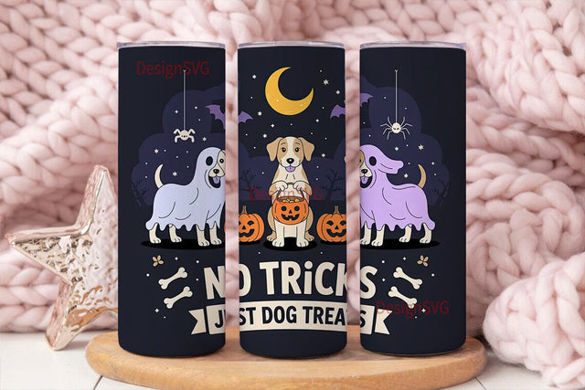 Halloween Dogs 20oz Tumbler Wrap Sublimation DesignSVG 