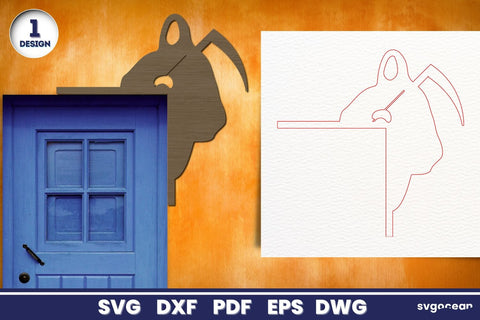 Halloween Door Corners Laser Cut SVG SvgOcean 
