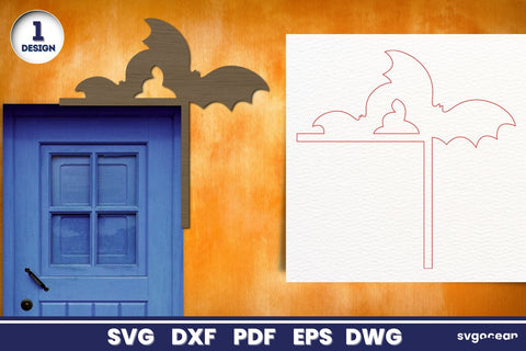 Halloween Door Corners Laser Cut SVG SvgOcean 