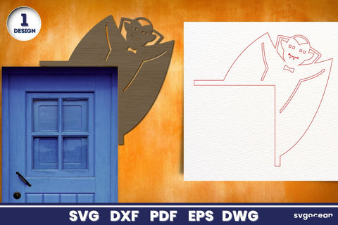 Halloween Door Corners Laser Cut SVG SvgOcean 