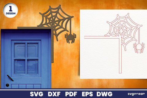 Halloween Door Corners Laser Cut SVG SvgOcean 