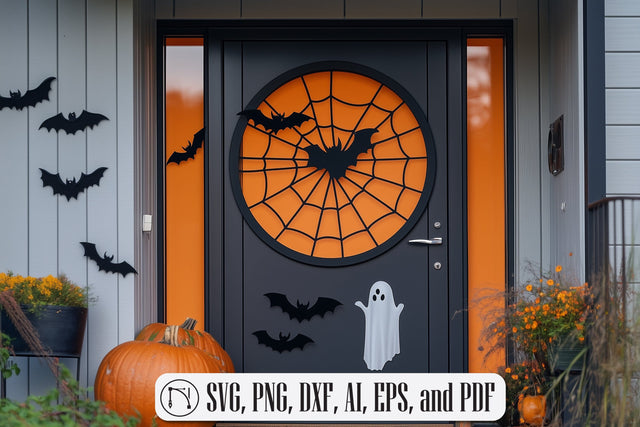 Halloween Door Hanger SVG Cut File SVG MD JOYNAL ABDIN 