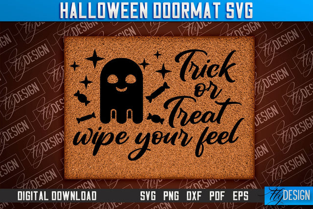 Halloween Doormat SVG Design | Halloween Quotes SVG | SVG Design SVG Fly Design 