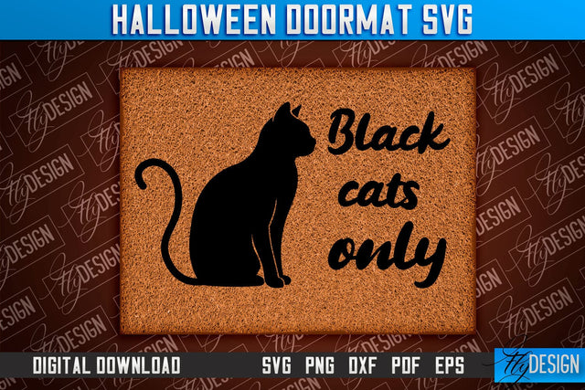 Halloween Doormat SVG Design | Halloween Quotes SVG | SVG Design SVG Fly Design 