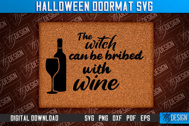 Halloween Doormat SVG Design | Halloween Quotes SVG | SVG Design SVG Fly Design 
