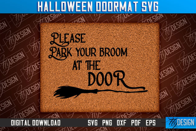 Halloween Doormat SVG Design | Halloween Quotes SVG | SVG Design SVG Fly Design 