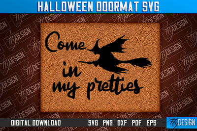 Halloween Doormat SVG Design | Halloween Quotes SVG | SVG Design SVG Fly Design 