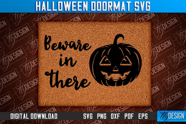 Halloween Doormat SVG Design | Halloween Quotes SVG | SVG Design SVG Fly Design 