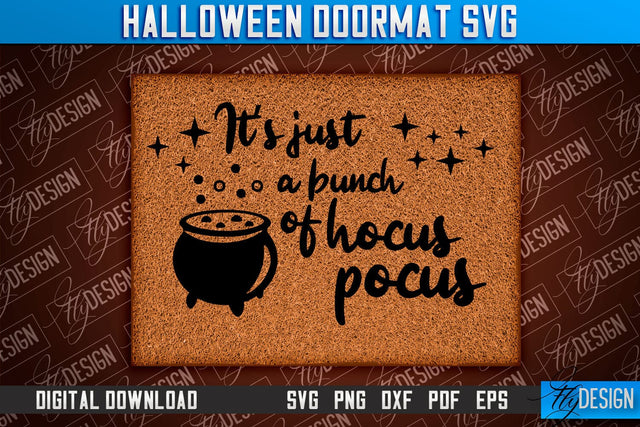Halloween Doormat SVG Design | Halloween Quotes SVG | SVG Design SVG Fly Design 