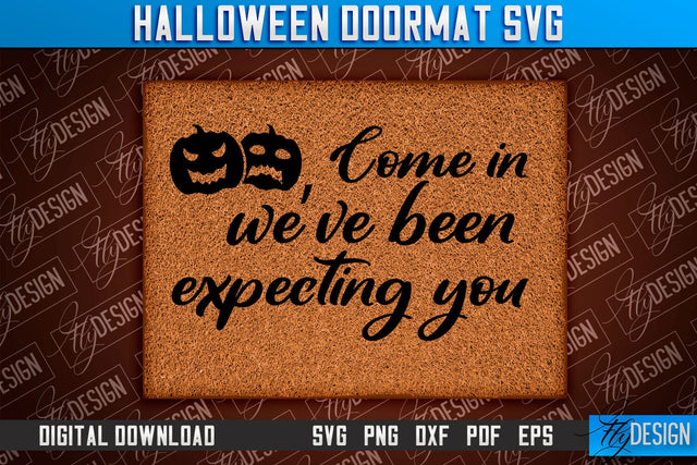 Halloween Doormat SVG Design | Halloween Quotes SVG | SVG Design SVG Fly Design 