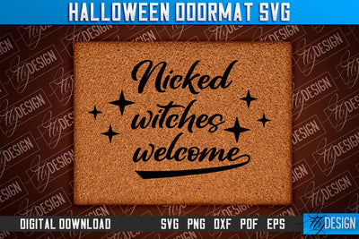 Halloween Doormat SVG Design | Halloween Quotes SVG | SVG Design SVG Fly Design 