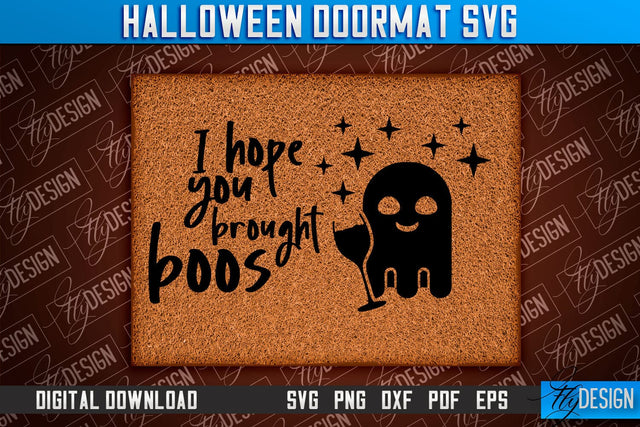 Halloween Doormat SVG Design | Halloween Quotes SVG | SVG Design SVG Fly Design 