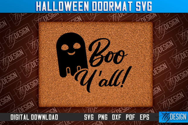 Halloween Doormat SVG Design | Halloween Quotes SVG | SVG Design SVG Fly Design 