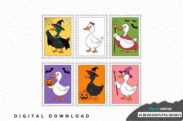 Halloween duck sublimation png design Sublimation Regulrcrative 