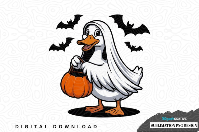 Halloween duck sublimation png design Sublimation Regulrcrative 