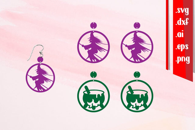 Halloween Earrings | Halloween Jewelry SVG zafrans studio 