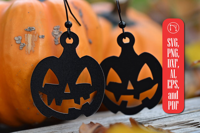 Halloween Earrings SVG Cut File SVG MD JOYNAL ABDIN 