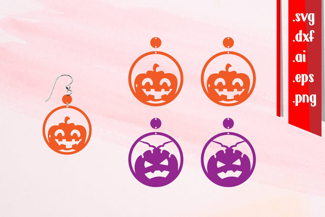 Halloween Earrings SVG zafrans studio 