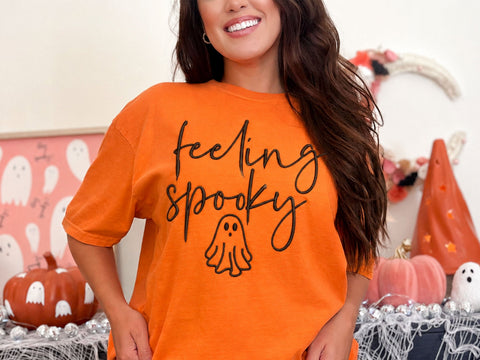 Halloween Feeling Spooky Embroidery Design, Halloween Machine Embroidery File Embroidery/Applique DESIGNS DesignDestine 