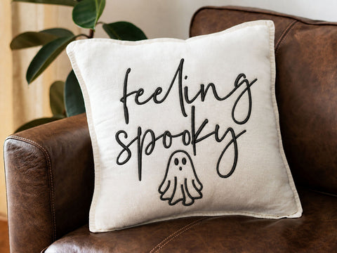 Halloween Feeling Spooky Embroidery Design, Halloween Machine Embroidery File Embroidery/Applique DESIGNS DesignDestine 