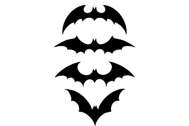 Halloween Flying Bat Clipart for Sublimation, Vinyl & Crafts SVG Sharia Morton Designs 
