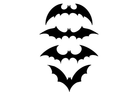Halloween Flying Bat Clipart for Sublimation, Vinyl & Crafts SVG Sharia Morton Designs 