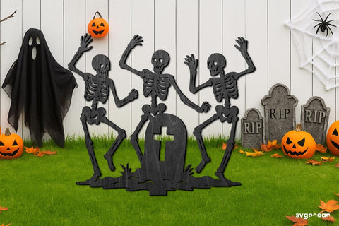 Halloween Garden Stakes Bundle SVG SvgOcean 