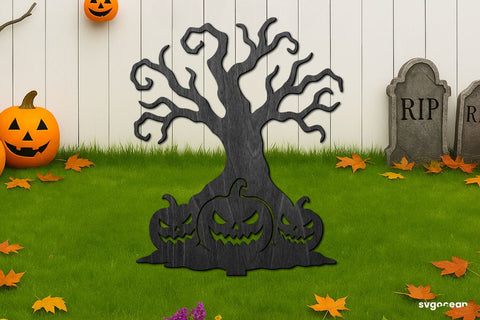 Halloween Garden Stakes Bundle SVG SvgOcean 