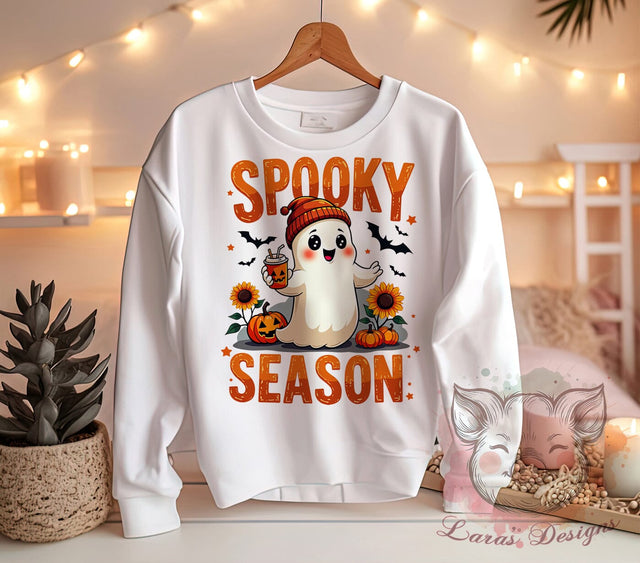 Halloween Ghost Art, Checkered Pumpkin PNG, Spooky Season Design, Ghost Sublimation, Fall Decor, Halloween Decorations, Digital Download, Trick or Treat Art Sublimation Lara' s Designs 