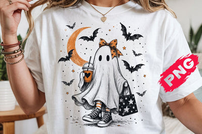 Halloween ghost dance Bow png, Coquette Bow Halloween png, Halloween png, ghost png, Spooky Season png, fall png, girly ghost png, checkered SVG DesignDestine 