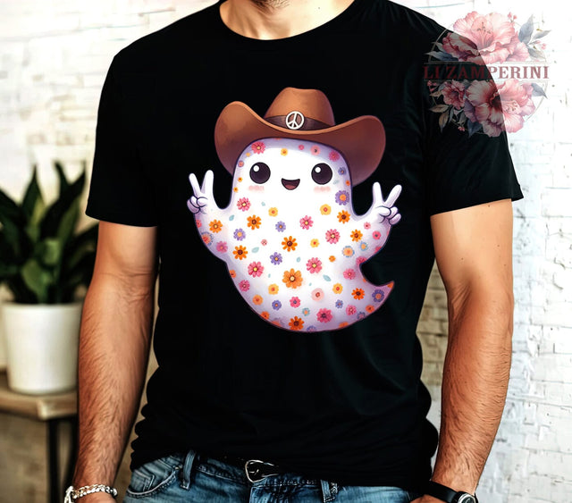 Halloween Ghost, Ghost PNG, Digital Download, Sublimation Art, Spooky Decor, Haunted Graphics, Halloween Clipart, Fall Decor Sublimation Li Zamperini 