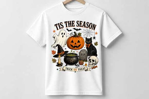 Halloween Ghost PNG Trick or Treat Digital Download SVG BillahCrafts 