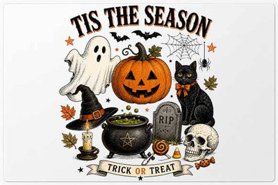 Halloween Ghost PNG Trick or Treat Digital Download SVG BillahCrafts 