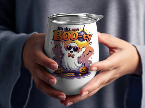 Halloween Ghost Shirt Sublimation PNG, Spooky Nights Boogie Ghost Design Sublimation Luvleigh Digitals 