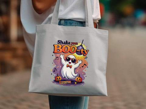 Halloween Ghost Shirt Sublimation PNG, Spooky Nights Boogie Ghost Design Sublimation Luvleigh Digitals 