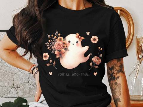 Halloween Ghost You're Boo-Tiful Sublimation PNG Sublimation Luvleigh Digitals 