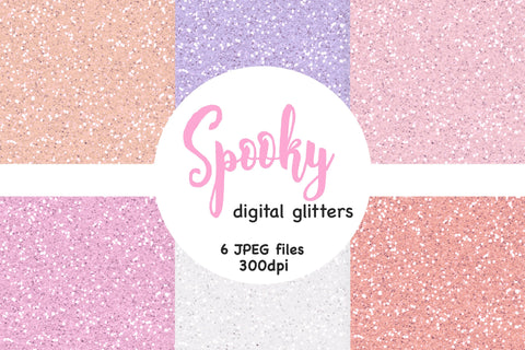 Halloween Glitter Paper | Tileable Patterns Digital Pattern GlamArtZhanna 