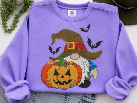 Halloween Gnome Embroidery Design Embroidery/Applique DESIGNS DesignDestine 