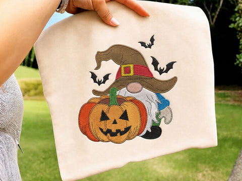 Halloween Gnome Embroidery Design Embroidery/Applique DESIGNS DesignDestine 