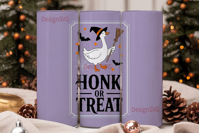 Halloween Goose 20oz Tumbler Wrap Sublimation DesignSVG 