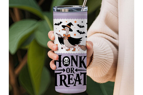 Halloween Goose 20oz Tumbler Wrap Sublimation DesignSVG 