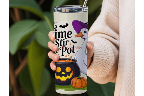 Halloween Goose 20oz Tumbler Wrap Sublimation DesignSVG 