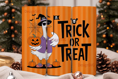 Halloween Goose 20oz Tumbler Wrap Sublimation DesignSVG 