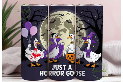 Halloween Goose 20oz Tumbler Wrap Sublimation PixelChick 