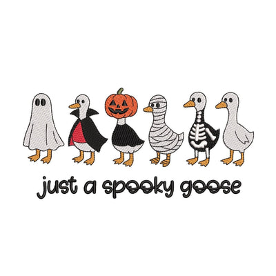 Halloween Goose Machine Embroidery Design with Costumes for 5x7 6x10 Digital File Embroidery/Applique DESIGNS Nino Nadaraia 