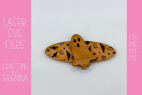 Halloween Hair Clip Bundle Laser SVG File SVG Crafting With Brenna 