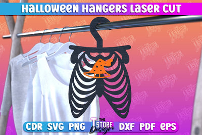 Halloween Hangers | Skeleton | Bones | Halloween Design | CNC File SVG The T Store Design 