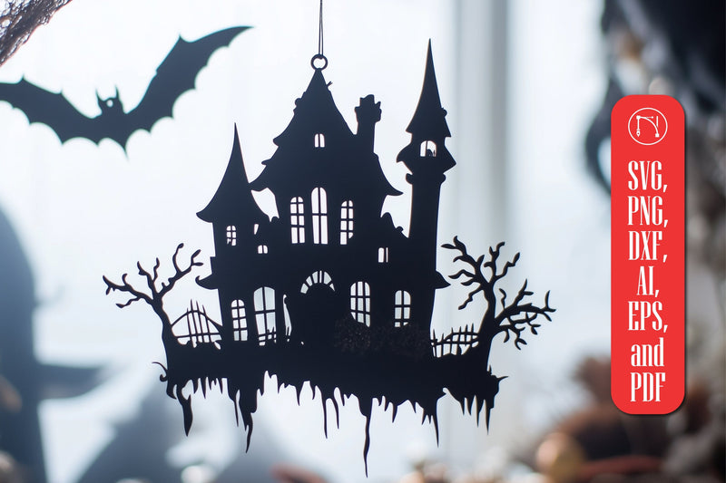 Halloween Haunted House Decor SVG SVG MD JOYNAL ABDIN 