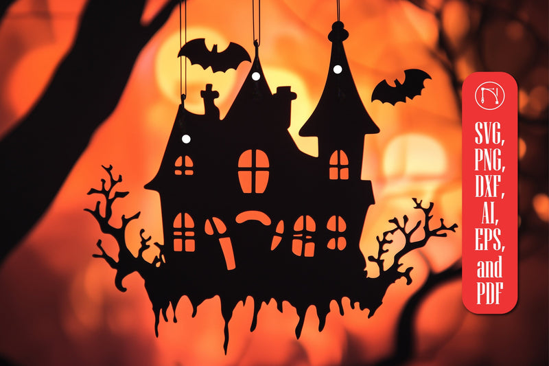 Halloween Haunted House Decor SVG SVG MD JOYNAL ABDIN 